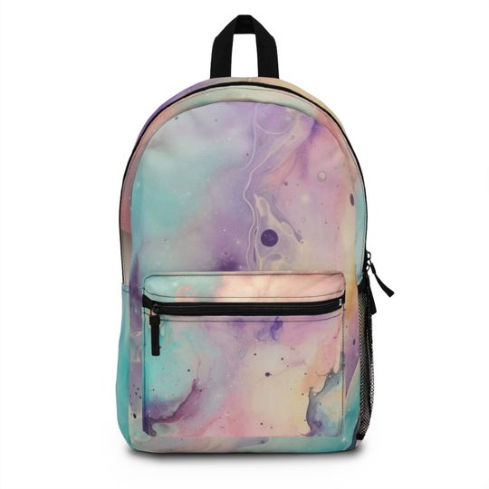 Discover Pastel Galaxy Cosmic Sparkle Backpack