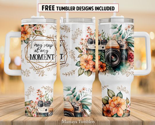 Discover I may snap at any moment 40 oz Quencher tumbler