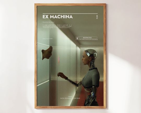 Discover Ex Machina  Premium Matte Vertical Posters, Gift for Movie lovers