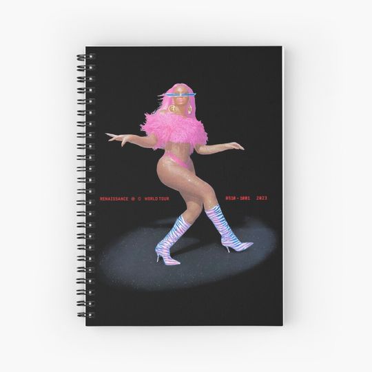 Discover Beyonce Renaissance World Tour Spiral Notebook