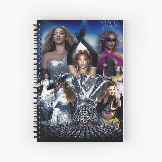 Discover Beyonce Renaissance World Tour Spiral Notebook