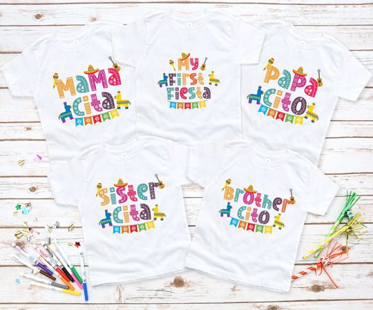 Discover Personalized Cinco De Mayo Family Shirts, Monogrammed Cinco de Mayo Shirts