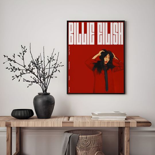 Discover Billie Eilish Print Poster
