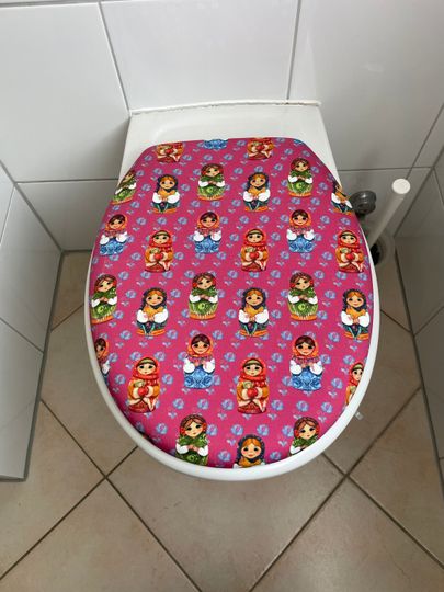 Discover Toilet Lid Cover, Decorative Toilet Cover