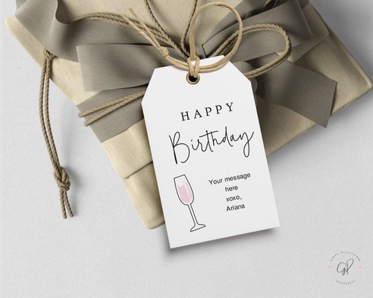Discover Happy Birthday Tags Printable Gift Tags