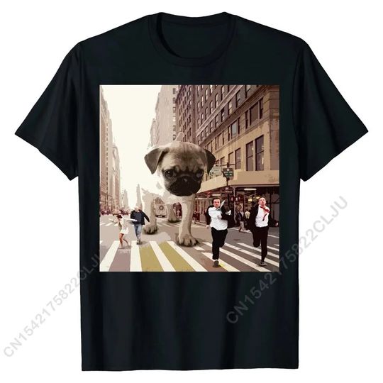Discover Pugzilla - Funny Pug Tshirt For Dog Lovers