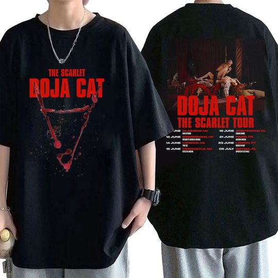 Discover Doja Cat The Scarlet Tour 2024 Fan Shirt