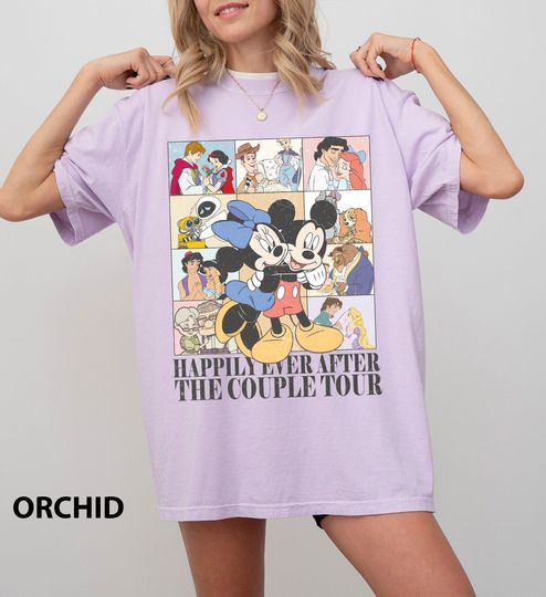 Discover Happily Ever After Couple Tour Shirt