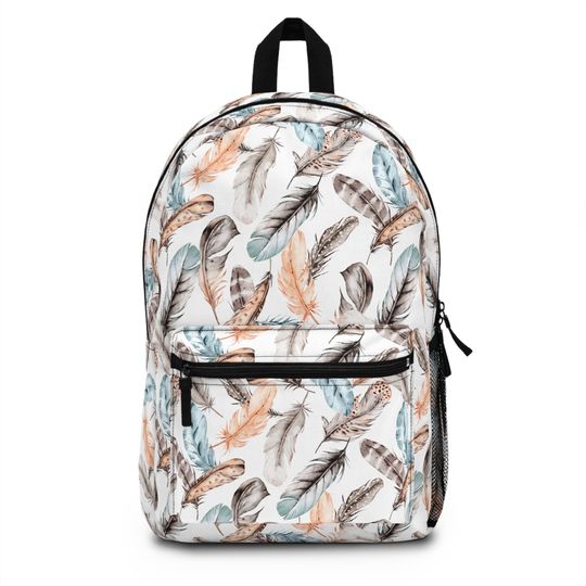 Discover Feather Design Backpack