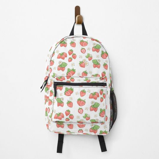 Discover Sweet Strawberry Heart Backpack