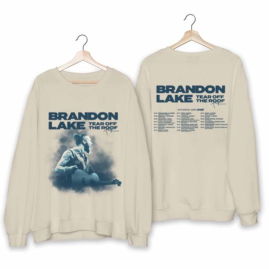 Discover Brandon Lake Tear Off The Roof Tour 2024 Sweatshirt
