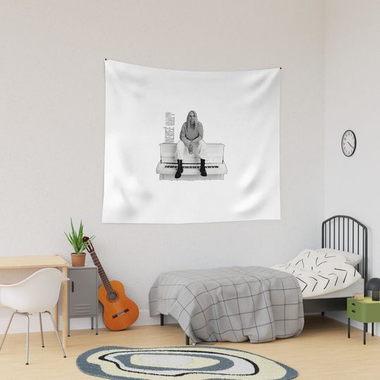 Discover Renee Rap Piano Tapestry