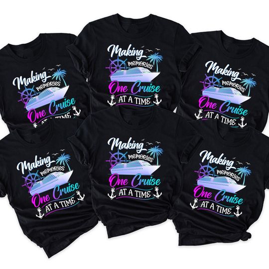 Discover Making Memories Cruise Vacation Tee, Family Matching Shirt, Funny Cruise Shirt