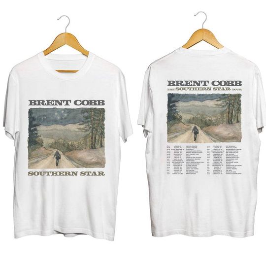 Discover Brent Cobb Southern Star Tour Country Music T-Shirt