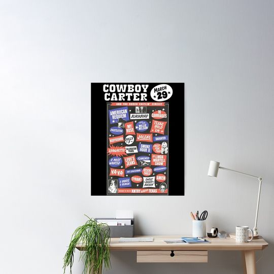 Discover Cowboy Carter Poster