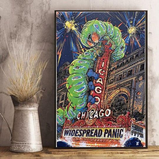 Discover Poster Widespread Panic Feb 15-17 2024