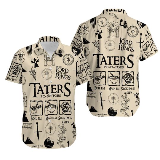 Discover Lord Of The Rings Lotr Summer Hawaiian Shirt