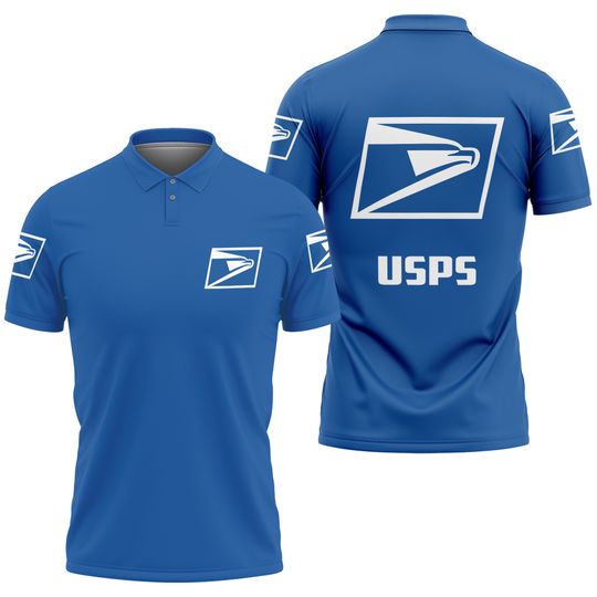 Discover Postal Service United SPS 3D Printed Polo Shirt