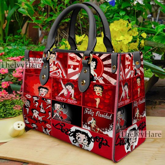 Discover Betty Boop Vintage Leather Handbag