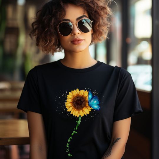 Discover You Are My Sunshine Sunflower T-Shirt