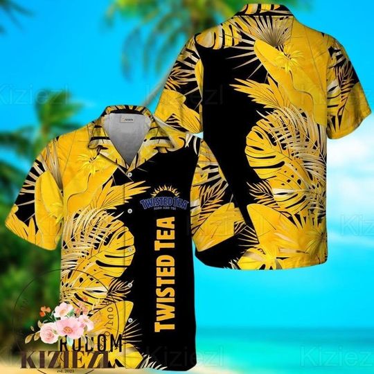 Discover Twisted Tea Hawaiian Button-Up Shirt