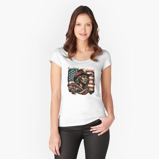 Discover Cowboy Carter Fitted Scoop T-Shirt