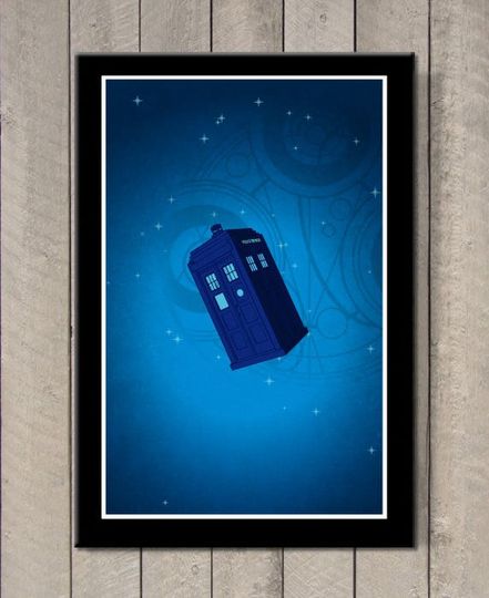Discover Doctor Who Minimalist Poster