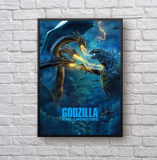 Discover god zilla King of the Monsters Movie Artwork Cover poster