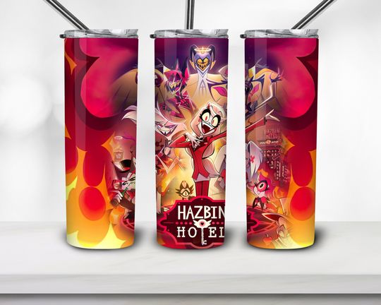 Discover Hazbin Hotel 20oz Skinny Tumbler