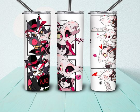 Discover Hazbin Hotel Love Skinny Tumbler 20oz