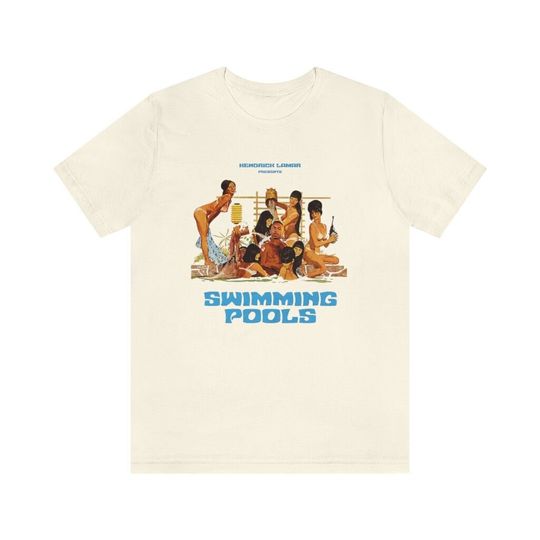 Discover Kendrick Lamar Swimming Pools Illustrated Art / Unisex t-shirt