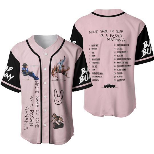Discover Bad Bunny Baseball Jersey