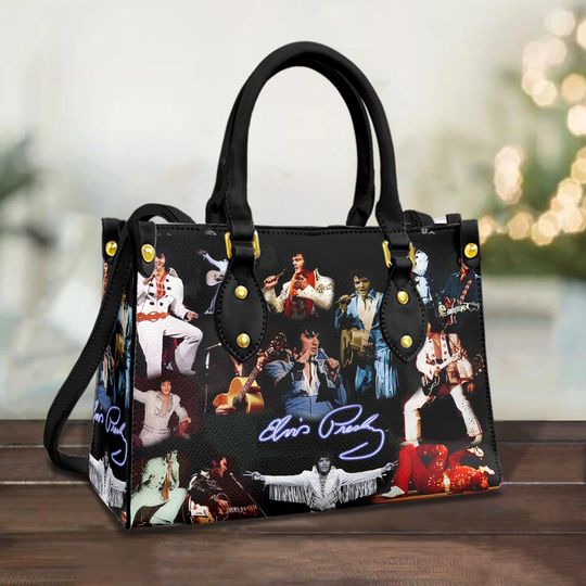 Discover Elvis Presley Leather Bag Handbag