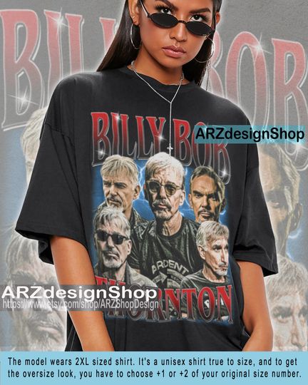 Discover Limited Billy Bob Thornton Shirt Gift Graphic Tee Horror movie T-Shirt