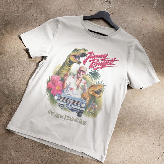 Discover Jimmy Buffett: Live From Jurassic Park T-Shirt