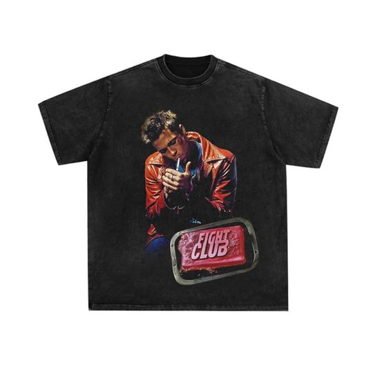 Discover Vintage Fight Club Soap Tyler Durden T-Shirt