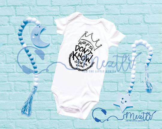 Discover Now Ya Know Onesie | Hip Hop Bodysuit