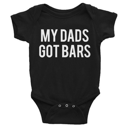 Discover My Dads Got Bars Onesie Bodysuit