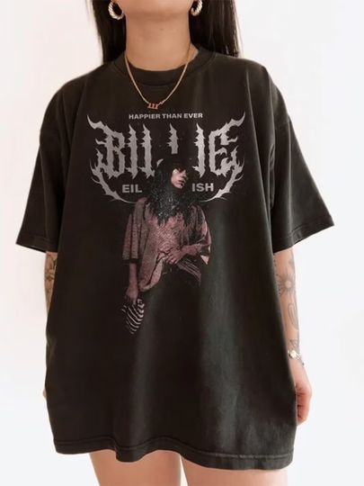 Discover Billie Eilish Happier Than Ever Vintage Tour