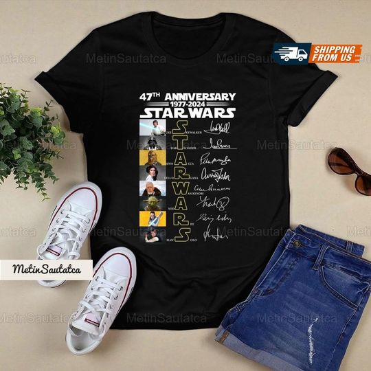 Discover Star Wars Signatures 47th Anniversary Shirt