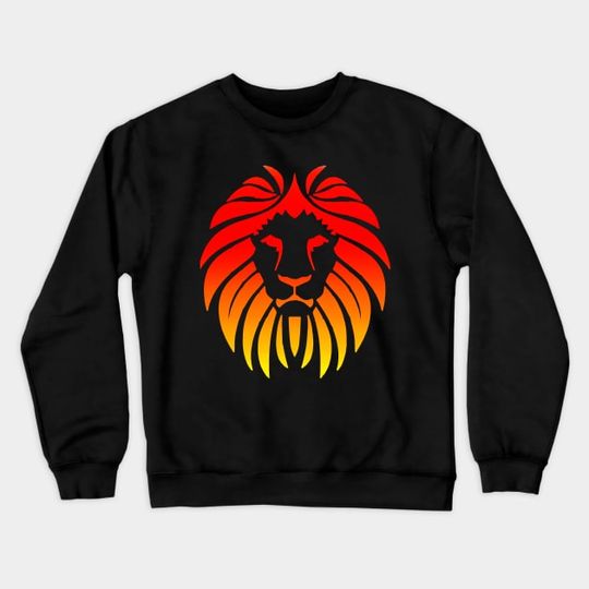 Discover LION KING - SUNSET COLORING - Lion King - Crewneck Sweatshirt