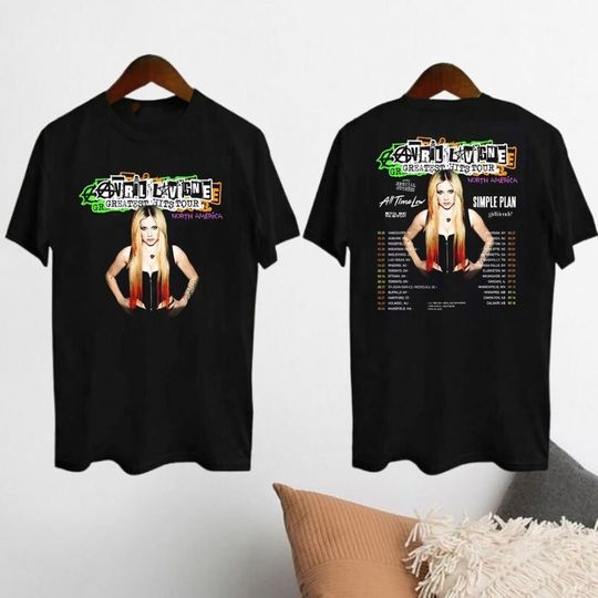 Discover Avril Lavigne 2024 Tour Shirt