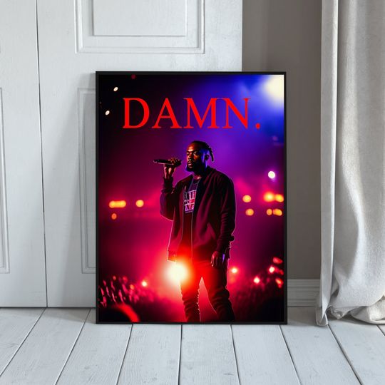 Discover Kendrick Lamar Poster, Kendrick Lamar Damn