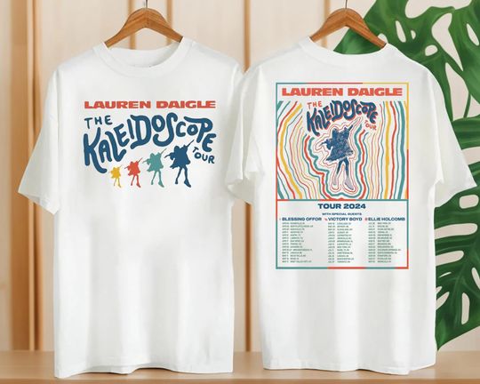 Discover Lauren Daigle The Kaleidoscope Tour 2024 Shirt