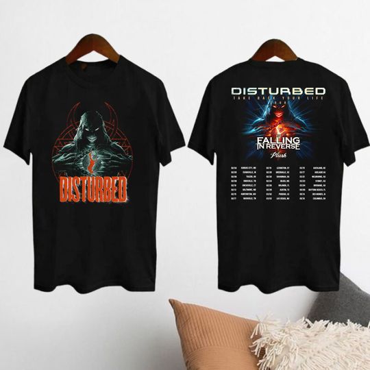 Discover Disturbed Graphic Shirt, Disturbed Take Back Your Life Tour 2024 Shirt