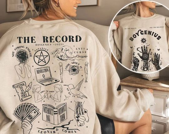 Discover Boy genius Merch, Boy.genius Band 2024 Tour Sweatshirt