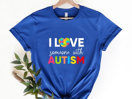 Discover I Love Someone with Autism Shirt