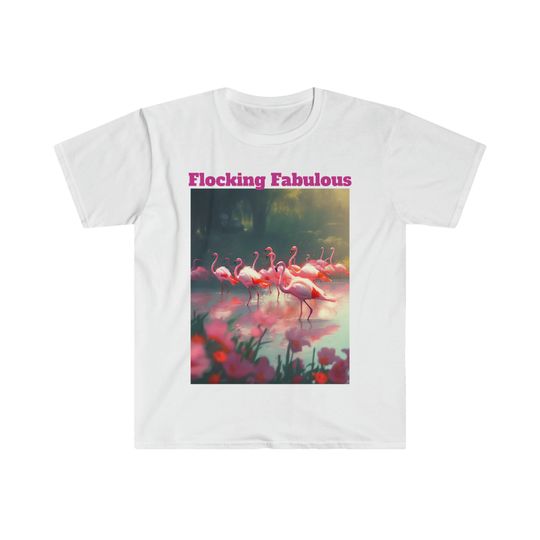Discover Flocking Fabulous Flamingo T-Shirt