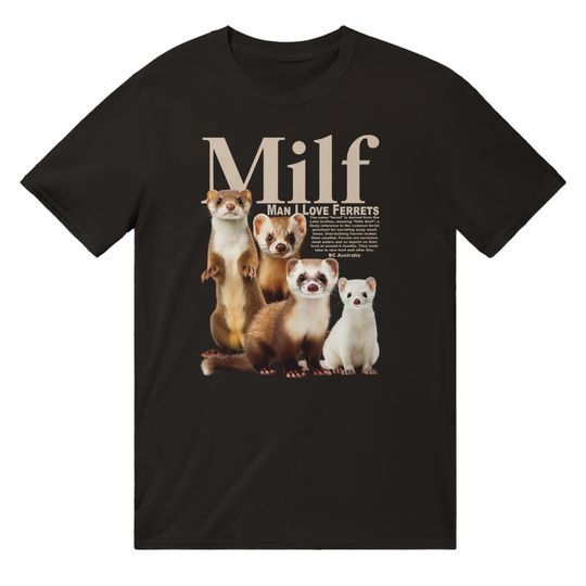 Discover Man I Love Ferrets Bootleg T-Shirt