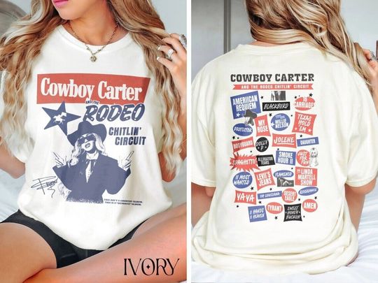 Discover Beyonce Cowboy Carter  Color T-Shirt